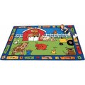Carpets For Kids Carpets For Kids 5212 Alphabet Farm 8.33 ft. x 11.67 ft. Rectangle Carpet 5212
